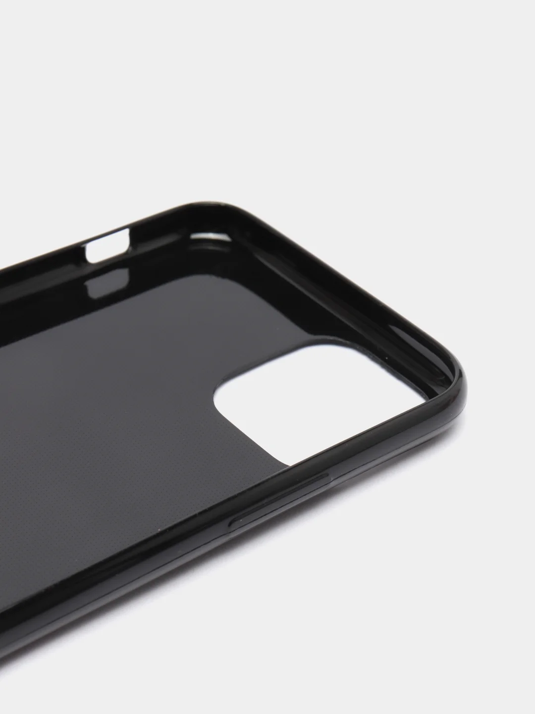 Черный чехол для iPhone (Айфон) 11 силиконовый, синий