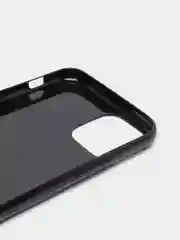 Черный чехол для iPhone (Айфон) 11 силиконовый, синий