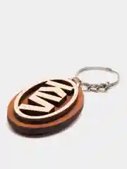 Брелок для автомобиля, деревянный