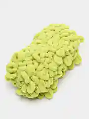 Салатовый пряжа Alize Puffy, петельки большие, микрополиэстер, 100 г, 9 м