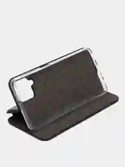 Черный чехол книжка для Samsung Galaxy A22, M22, M32, Самсунг А22, М22, М32