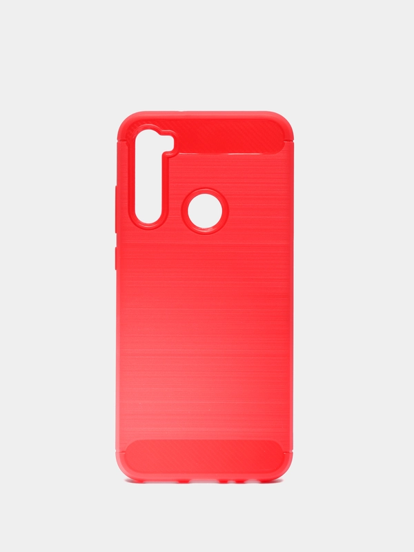 Чехол Xiaomi Redmi Note 8T имитация вставок под карбон
