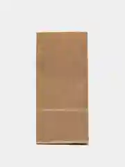 Пакет крафт, набор 100 штук, бумажный фасовочный, прямоугольное дно, 8 х 5 х 17 см