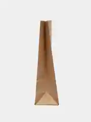 Пакет крафт, набор 100 штук, бумажный фасовочный, прямоугольное дно, 8 х 5 х 17 см