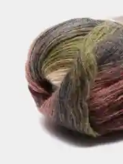 Шоколадный пряжа Alize Angora Gold Batik 10% Мохер 10% Шерсть 80% Акрил 100г 550м