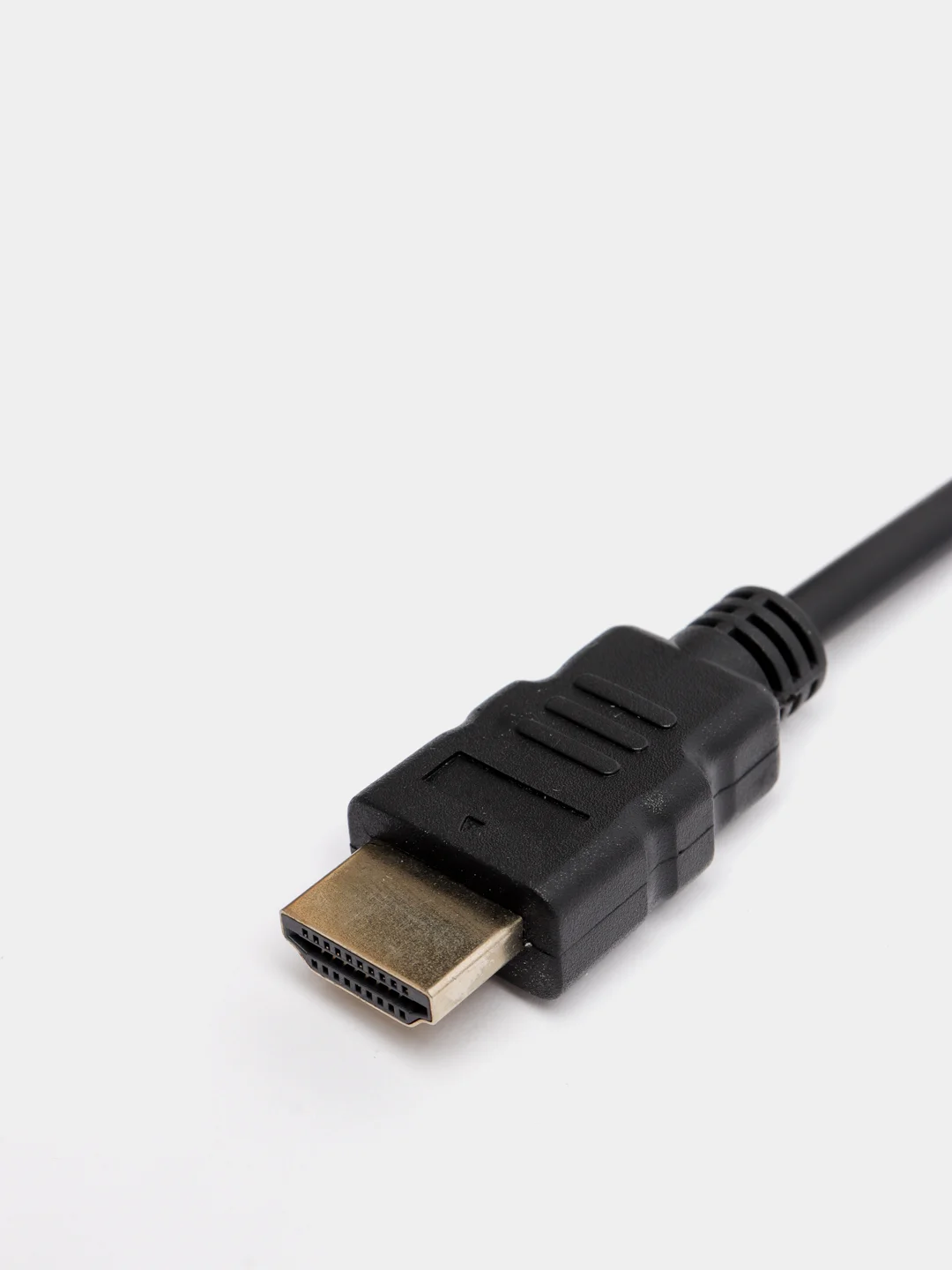 Черный адаптер Конвертер HDMI to VGA + AUX кабель