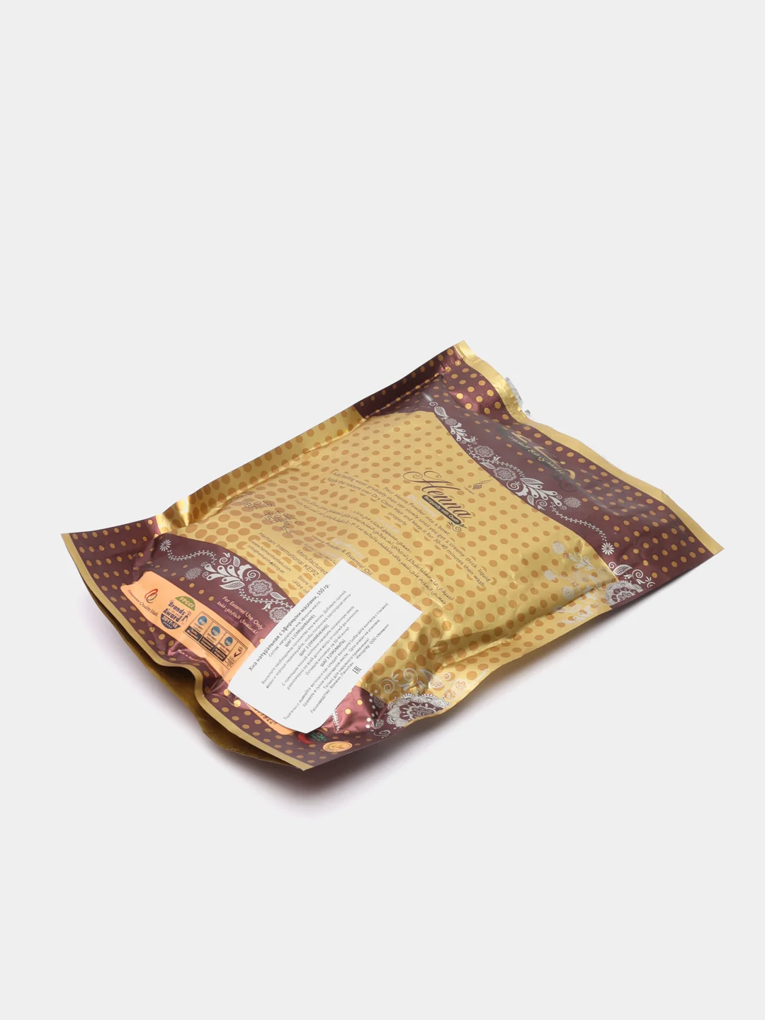 Хна для волос бургунди с удом Hemani, 150 г