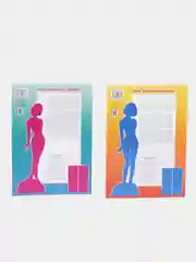 Одень куклу. Комплект 2 вырезалки. Мода XX века, мода за сто лет