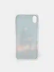 Серый силиконовый чехол IPhone XR, с рисунком