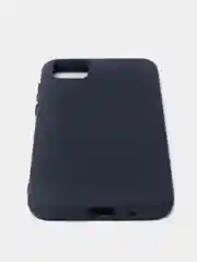 Темно-синий чехол на Honor 9S\/uawei Y5p, Хонор 9С/Хуавей У5п силиконовый с подкладом из микрофибры