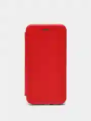 Красный чехол-книжка для Huawei Honor 8X