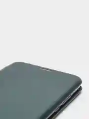 Тёмно-зелёный чехол-книжка Huawei Honor 10 Lite / P Smart 2019