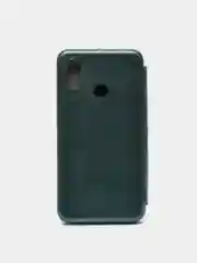 Тёмно-зелёный чехол-книжка Huawei Honor 10 Lite / P Smart 2019