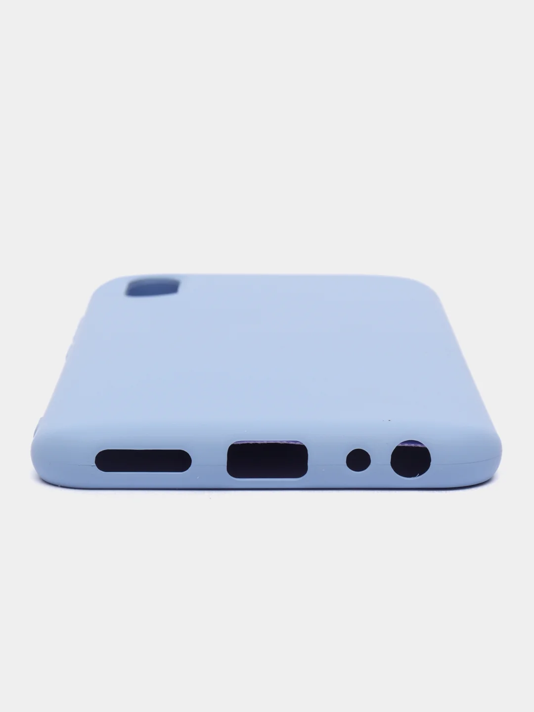 Лавандовый чехол с защитой камеры и бархатом внутри VIVO Y1S