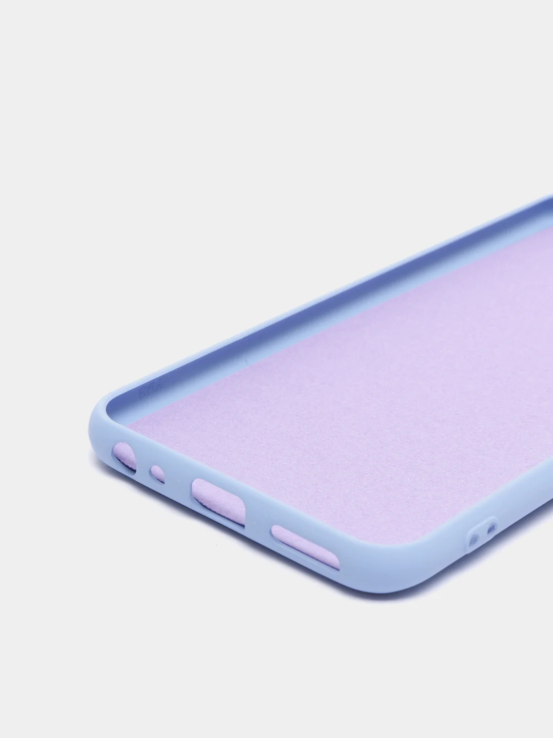 Лавандовый чехол с защитой камеры и бархатом внутри VIVO Y1S