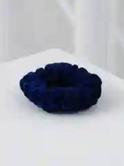 Индиго бархатная резинка, разные цвета