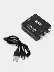Переходник-конвертер с HDMI в AV