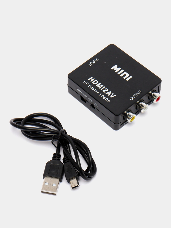 Переходник-конвертер с HDMI в AV