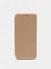Золотой чехол книжка для Xiaomi Redmi Note 9T