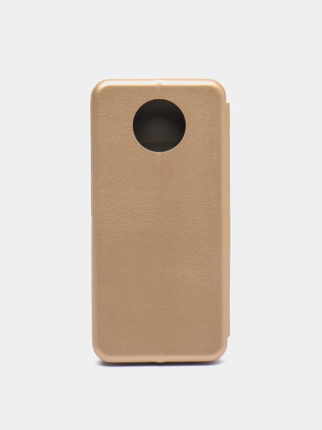Золотой чехол книжка для Xiaomi Redmi Note 9T