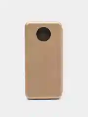 Золотой чехол книжка для Xiaomi Redmi Note 9T