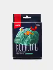 Бирюзовый набор для выращивания кристаллов Lori "Кораллы", химические опыты