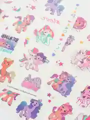 Наклейки - татуировки My Little Pony, 2 листа, диз. 1