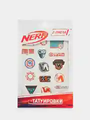 Наклейки-татуировки NERF, 2 листа