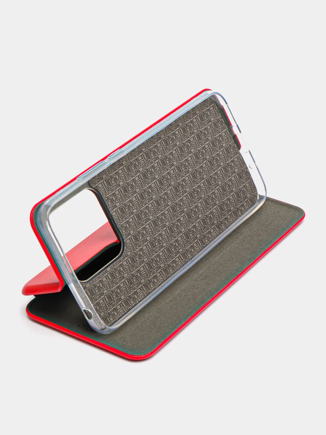 Красный чехол книжка Xiaomi Redmi 10C / 10C NFC / Poco C40 (Сяоми Редми 10С / Поко С40)