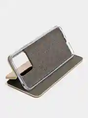 Золотой чехол книжка Xiaomi Redmi 10C / 10C NFC / Poco C40 (Сяоми Редми 10С / Поко С40)