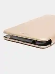 Золотой чехол книжка Xiaomi Redmi 10C / 10C NFC / Poco C40 (Сяоми Редми 10С / Поко С40)