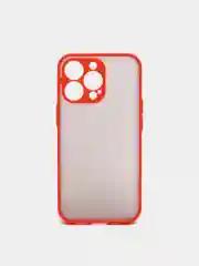 Красный чехол для Apple iPhone 13 / iPhone 13 Pro / iPhone 13 Pro Max с цветными кнопками