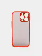 Красный чехол для Apple iPhone 13 / iPhone 13 Pro / iPhone 13 Pro Max с цветными кнопками