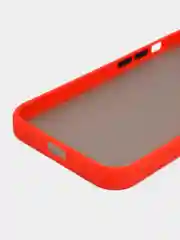 Красный чехол для Apple iPhone 13 / iPhone 13 Pro / iPhone 13 Pro Max с цветными кнопками