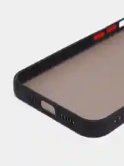 Черный чехол для Apple iPhone 13 / iPhone 13 Pro / iPhone 13 Pro Max с цветными кнопками
