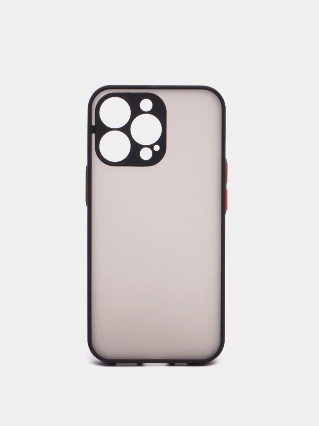 Черный чехол для Apple iPhone 13 / iPhone 13 Pro / iPhone 13 Pro Max с цветными кнопками