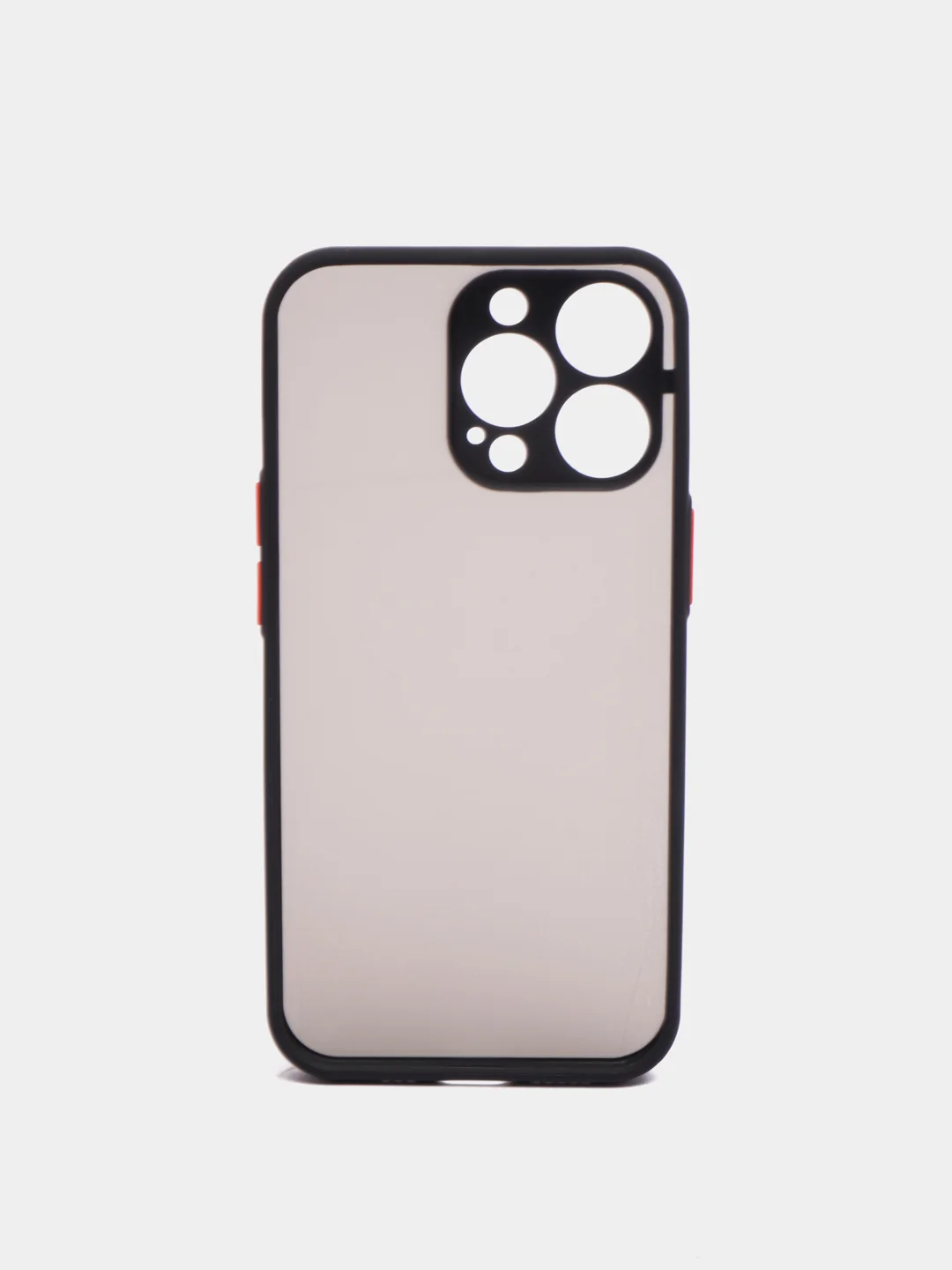 Черный чехол для Apple iPhone 13 / iPhone 13 Pro / iPhone 13 Pro Max с цветными кнопками