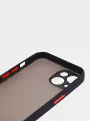 Черный чехол для Apple iPhone 13 / iPhone 13 Pro / iPhone 13 Pro Max с цветными кнопками