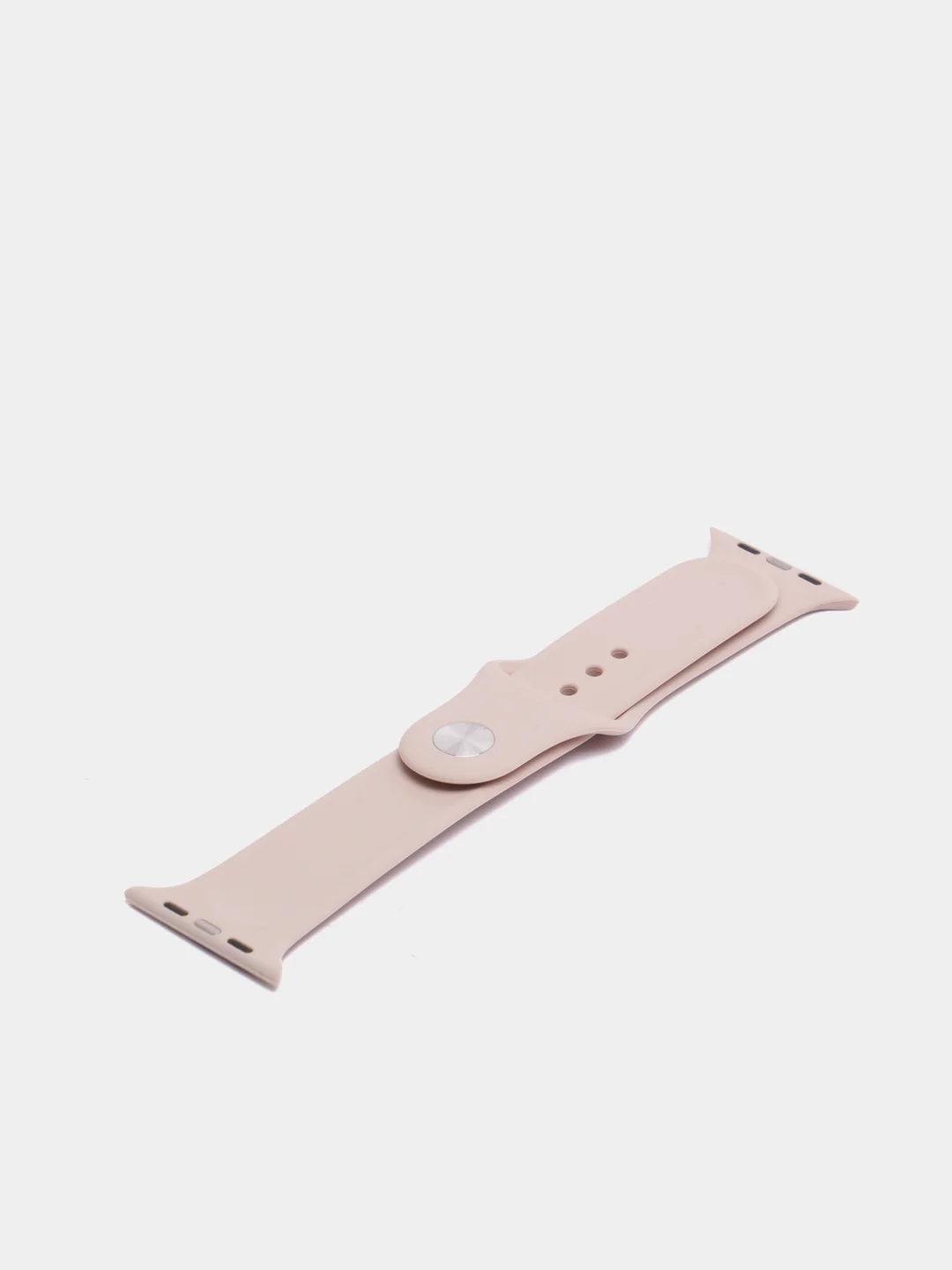 Бежевый силиконовый ремешок для Apple Watch