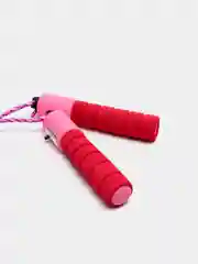 Розовый скакалка с счетчиком