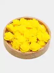 Желтый кабошоны цветы .Фурнитура для рукоделия. Бусины для рукоделия. Аксессуары