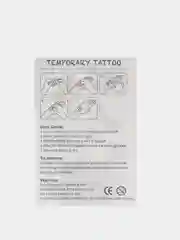 Индиго детские татуировки светящиеся / временные татуировки / переводные татуировки для детей