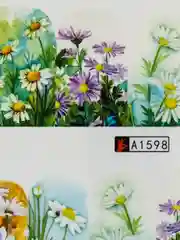 Синий наклейки для дизайна ногтей