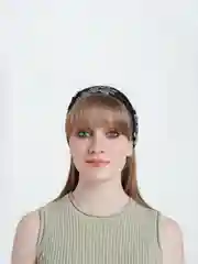 Черный повязка на голову летняя