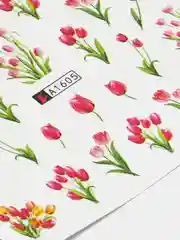 Бордовый наклейки для дизайна ногтей