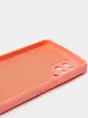 Пастельно-коралловый чехол Silicone Cover для Samsung Galaxy A12 / M12 силиконовый