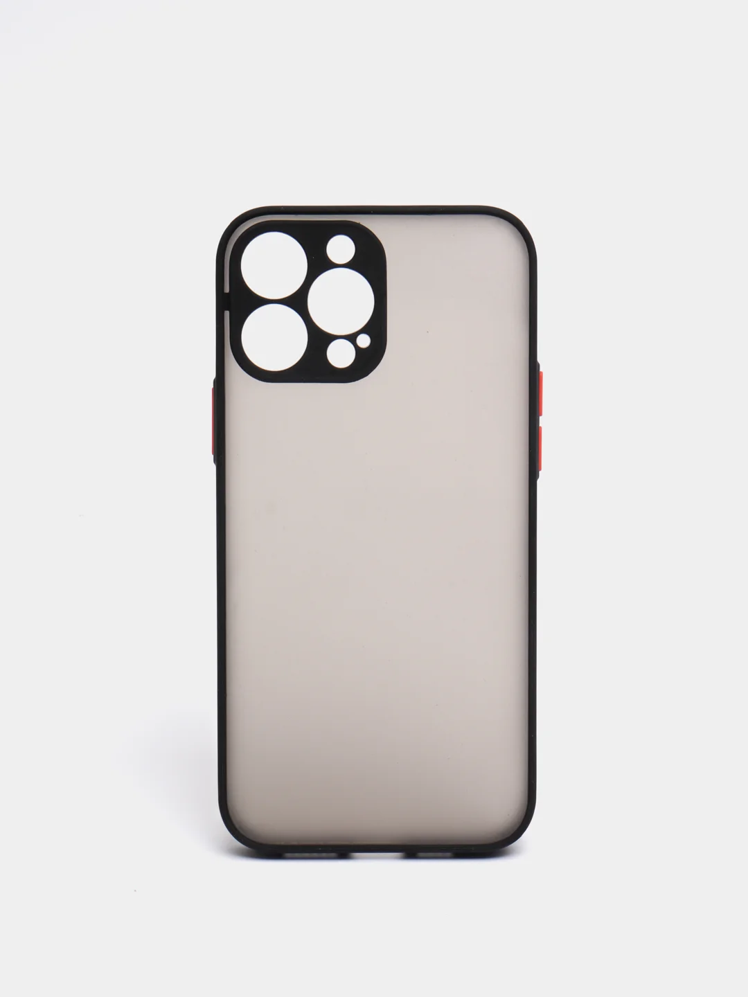 Черный чехол для Apple iPhone 13 / iPhone 13 Pro / iPhone 13 Pro Max с цветными кнопками