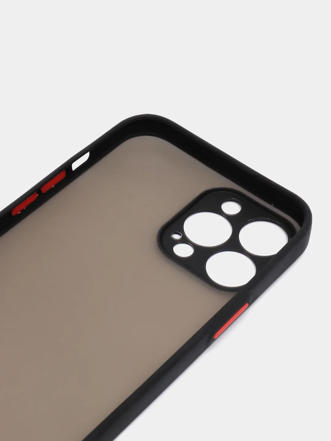 Черный чехол для Apple iPhone 13 / iPhone 13 Pro / iPhone 13 Pro Max с цветными кнопками