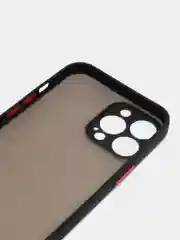 Черный чехол для Apple iPhone 13 / iPhone 13 Pro / iPhone 13 Pro Max с цветными кнопками