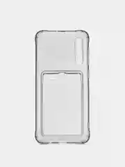 Угольный чехол с карманом для карт на Samsung А12, А51/M40S, А32, A30S/A50/A50S, A30, A52, A72, А13